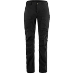 Fjällräven Abisko Hybrid Trail Trousers Womens Black (550)