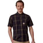 Maloja AlblanM. 1/2 Adventure Shirt Mens Deep Black Multi
