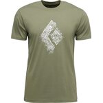 Black Diamond Engineered Diamond Short Sleeve Tee Mens Tundra