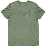 Devold Active Outline Tee Mens Forest