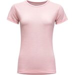 Devold Breeze Merino 150 T-Shirt Womens Chalk Pink