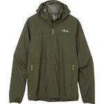 Rab Windgather Hoody Mens Army
