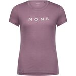 Mons Royale Icon Merino Air-Con Tee Women Mauve