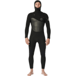 Rip Curl Flashbomb 6/4 Hooded Chest Zip Mens Black
