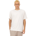 Mons Royale Yonder Merino Organic Cotton T-Shirt Mens Vintage White