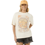 Rip Curl Luna Heritage Tee Womens Bone