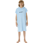 Rip Curl Brand Hooded Towel Kids Blue Lagoon