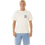 Rip Curl Raw Energy Trad Tee Mens Bone