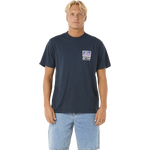 Rip Curl Raw Energy Trad Tee Mens Dark Navy