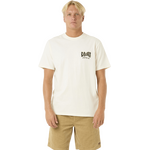 Rip Curl Shield Tee Mens Bone