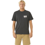 Rip Curl Shield Tee Mens Washed Black