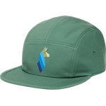 Cotopaxi Llama Stripes 5 Panel Hat Vine