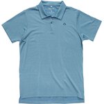 Devold Premium Polo Mens Skyblue
