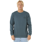 Rip Curl Stapler Crew Mens Pine Night