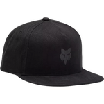 Fox Racing Fox Head Snapback Hat Black/Charcoal