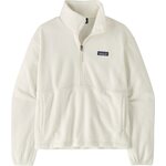 Patagonia Micro D 1/2 Zip Fleece Pullover Womens Birch White