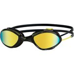 Zoggs Tiger Titanium Black/Yellow/Mirrored Lime
