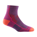 Darn Tough Hiker 1/4 Midweight With Cushion Womens Berry