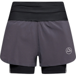 La Sportiva Ultra Distance Shorts Womens Onyx / Chalk