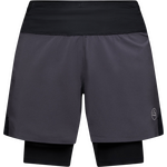 La Sportiva Ultra Distance Shorts Mens Onyx / Chalk