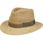 Stetson Traveller Raffia Chochet Rollable Toasted