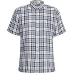 Barbour Midfield Tartan Summerfit Shirt Mens Bleached Pine Tartan