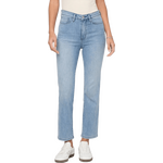 Duer No Sweat Denim High Rise Slim Straight Womens Mystic Blue
