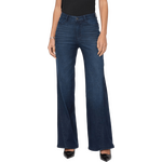 Duer No Sweat Denim High Rise Wide Leg Womens Nostalgia Tone