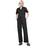 Duer Stretch Canvas Girlfriend Jumpsuit Womens Black