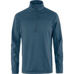 Fjällräven Abisko Lite Fleece Half Zip Mens Indigo Blue (534)