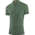 Löffler Poloshirt Merino Tencel Mens Pine