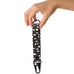 Notabag Keychain Black Sprinkle
