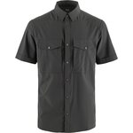 Fjällräven Abisko Trekking Shirt SS Mens Dark Grey (030)