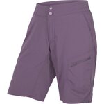Endura Hummvee Lite Short with Liner Womens Rannoch Pink