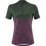 Löffler Bike Shirt Half Zip Maja Womens Olive