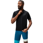 Endura Loop S/S Zipped Jersey Mens Black