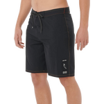Rip Curl Mirage Core 20" Boardshort EWG Black/Rasta Stitch