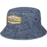 Stetson Bucket Denim Paisley Stetson Festival Denim Blue