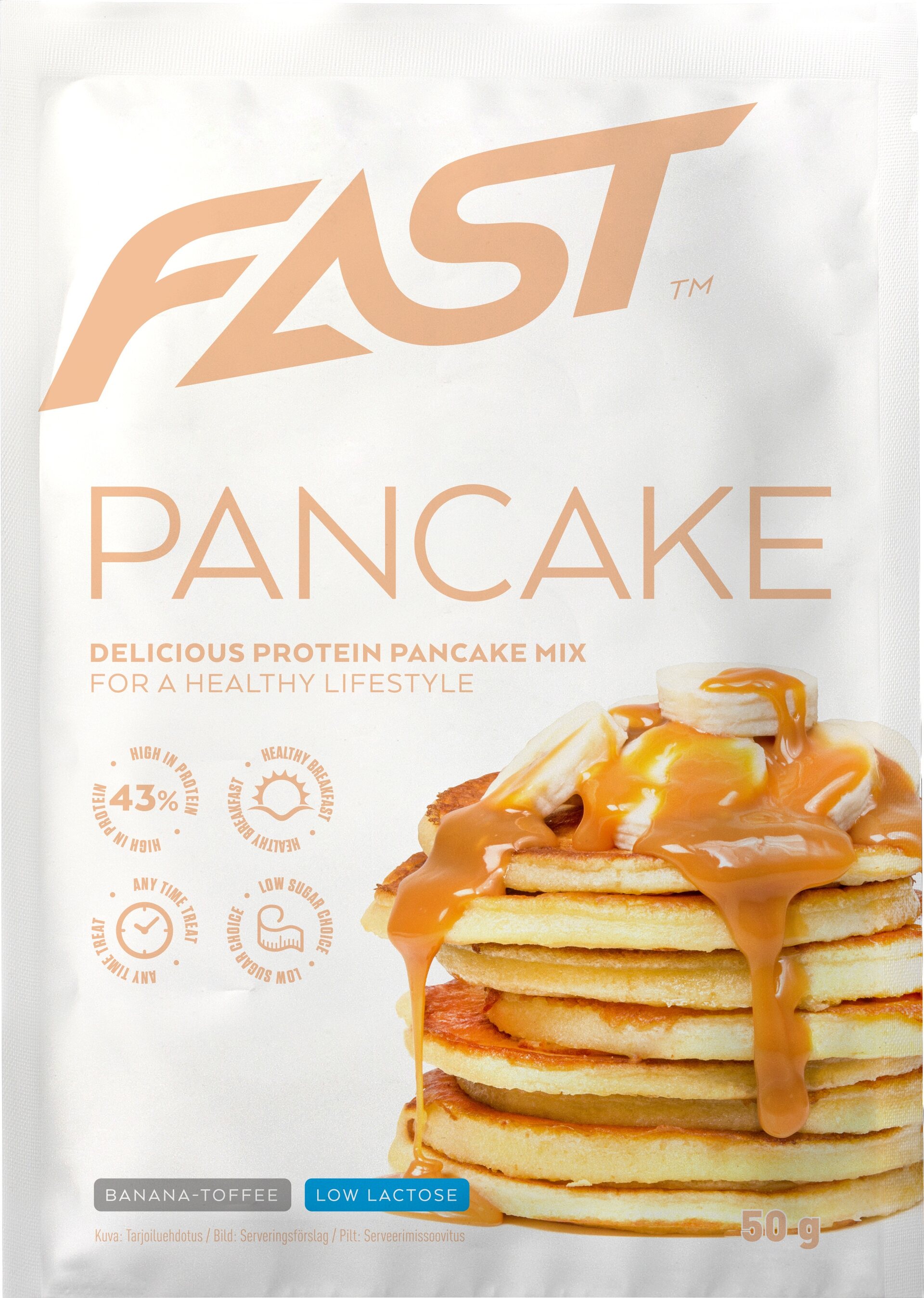 FAST Protein Pancake Mix 600g | Proteins | Metsästyskeskus English