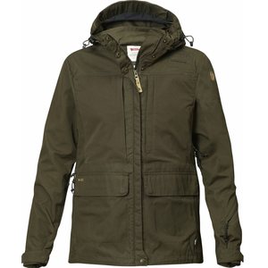 Fjällräven Lappland Hybrid Jacket Womens, Dark Olive, XS