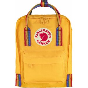 Fjällräven Kånken Rainbow Mini, Warm Yellow / Rainbow Pattern (141-907)