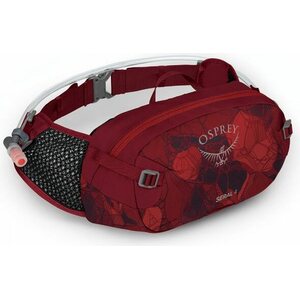 Osprey Seral 4 w/ reservoir, Claret Red, One Size