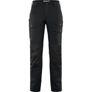 Fjällräven Vidda Pro Ventilated Trousers Womens, Black (550) (2022), 38, Regular