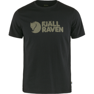 Fjällräven Logo T-shirt Mens, Black (550), S