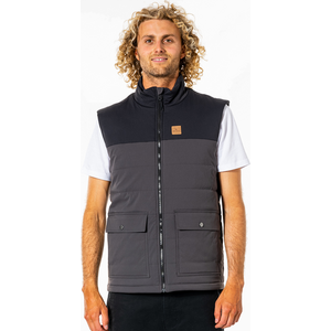 Rip Curl Anti Series Ridge Vest Mens, Washed Black, XL