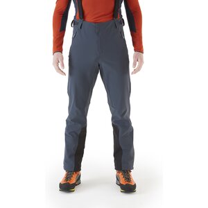 Rab Ascendor Alpine Softshell Pants Mens, Ebony, L (34")