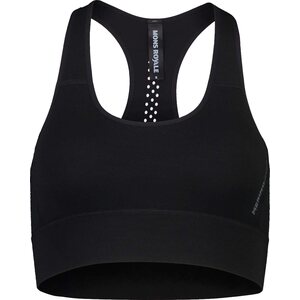 Mons Royale Stratos Merino Shift Sports Bra Womens, Black (2024), XS