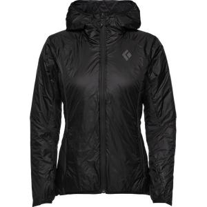 Black Diamond Vision Hybrid Hoody Womens, Black, M