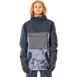 Rip Curl Primative Anorak Jacket Mens, Black / Grey, L