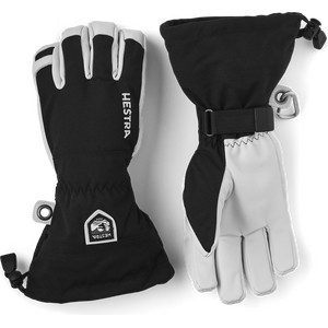 Hestra Army Leather Heli Ski, Black, 8
